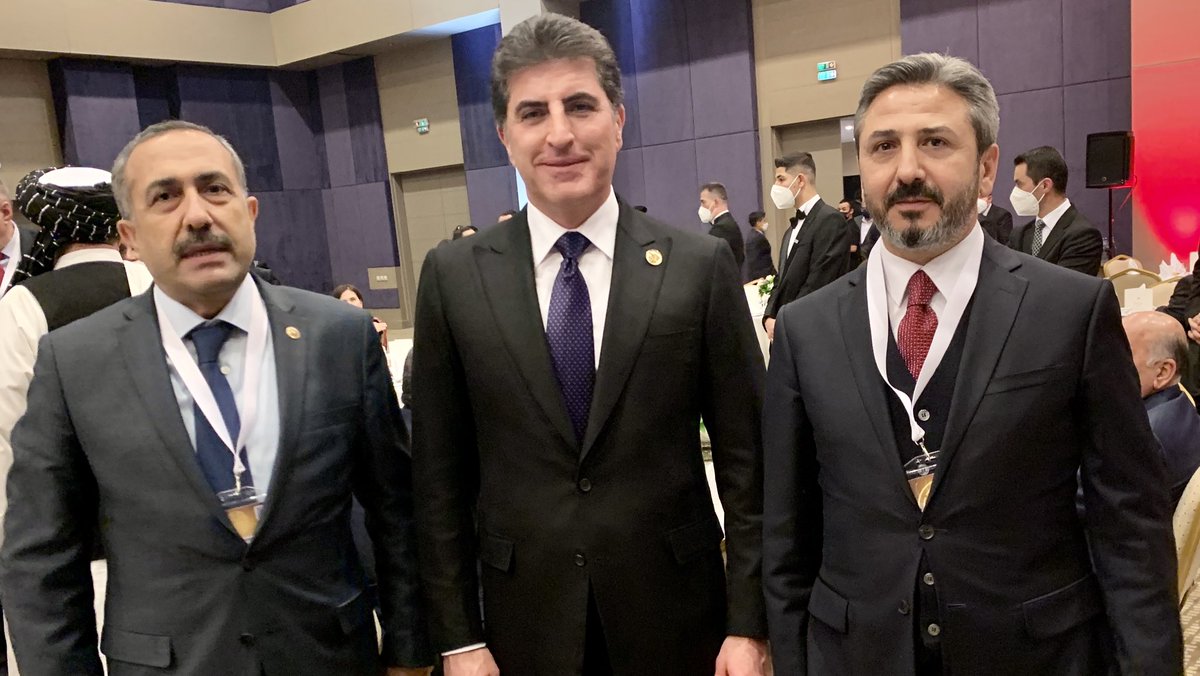 #AntalyaDiplomasiForumu Irak Kürt Bölgesel Yönetimi (IKBY) Başkanı Neçirvan Barzani ile görüştük…

#ADF2022 
#MEET4DIPLOMACY