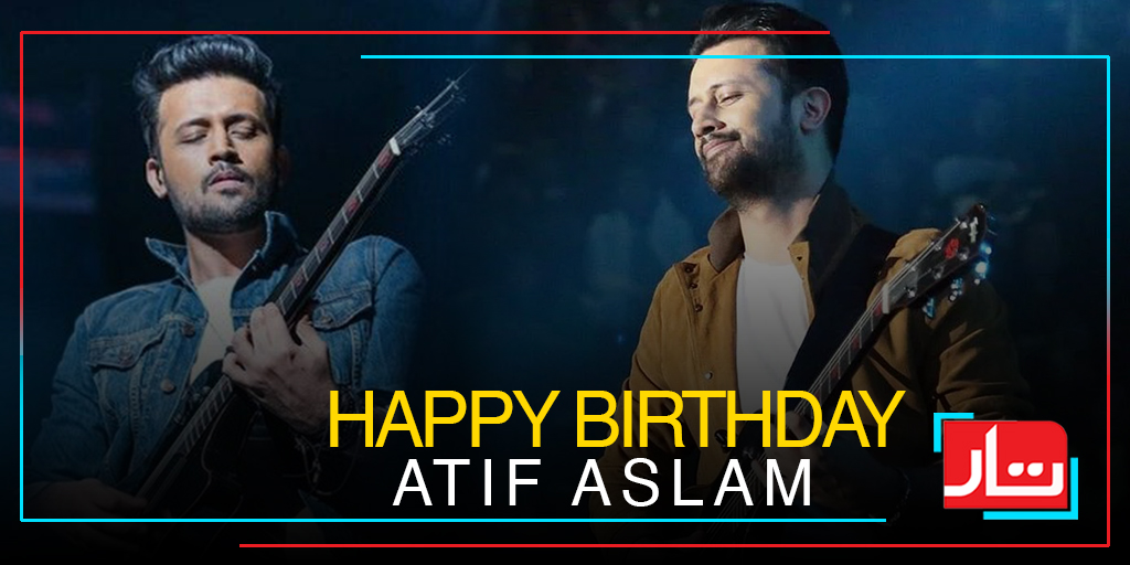 #AtifAslam, the singing sensation, is celebrating his 39th birthday today.

His Magical Voice Is Enough To Create Love Is In The Air...

#HBDAtifAslam #AdatBoy #Singer #LivingLegend #Atif #PakistaniSinger  #HappyBirthdayAtifAslam #Taar