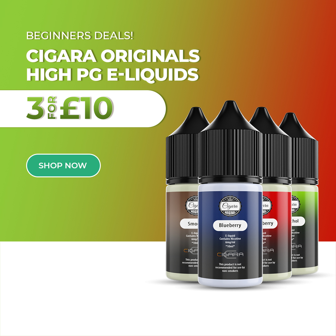 mycigara's tweet photo. What makes Cigara Originals so unique?
They help beginners acclimatise to the process of vaping and provide a baseline for exploring other types of e-liquid products.
Try them today: https://t.co/DI3IG4Dflt
#cigara_originals #high_pg #VGPG #eliquids #vaping https://t.co/glbCM9wED5