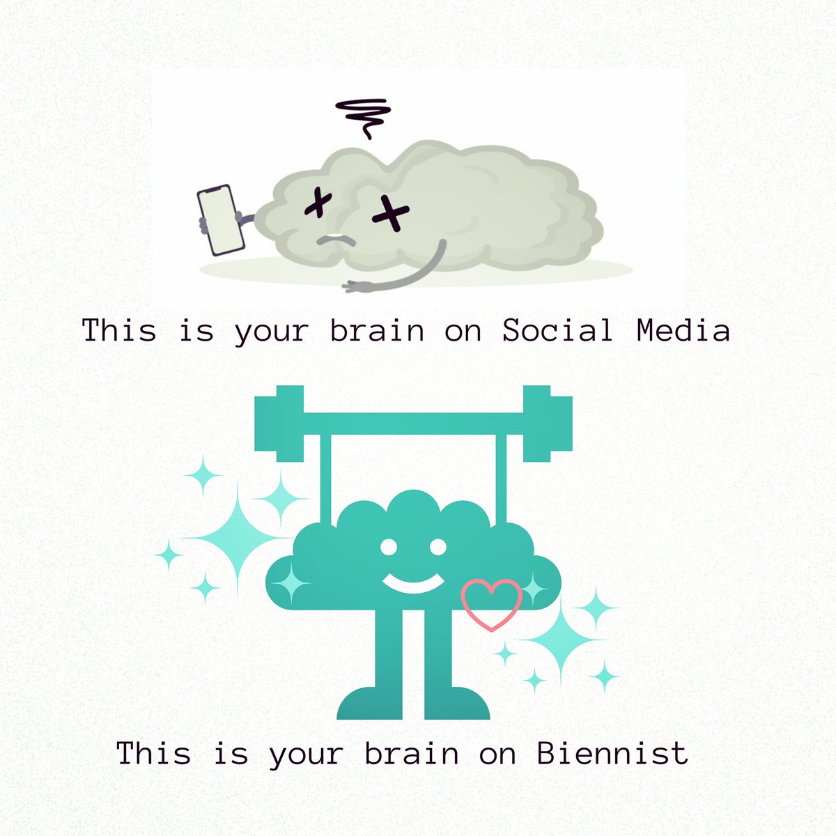 morebiennes's tweet photo. This is your #brain on #Biennist
Register today :
https://t.co/2iMIZshCf3 
@biennist 
#biennes #morebiennes 
@morebiennes https://t.co/qPb2H1Bb2A