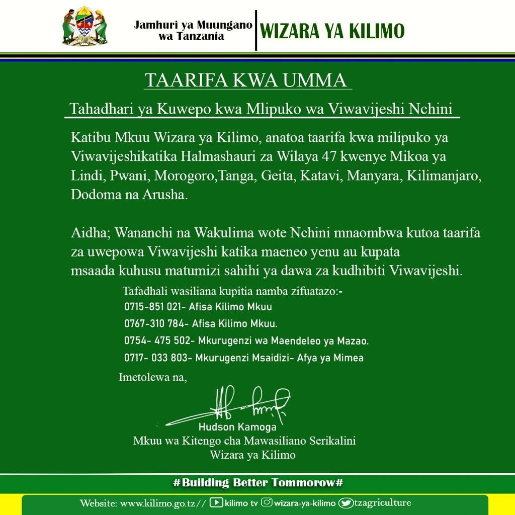 ASA_KILIMO's tweet photo. Kazi iendeleee https://t.co/diqvzO1wO1
