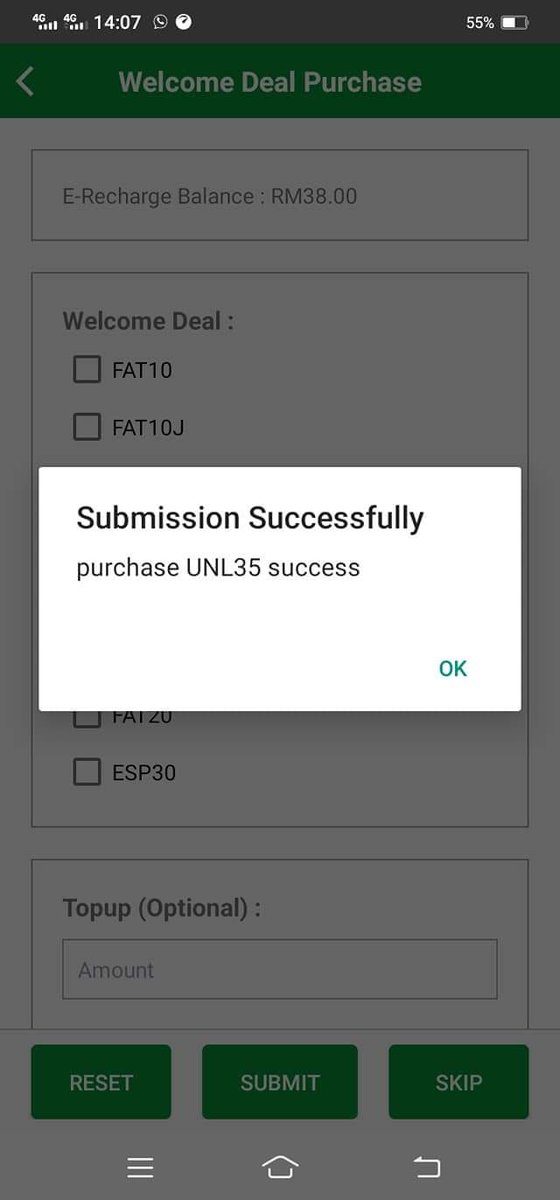 CentreOnexox's tweet photo. Alhamudillah selesai pendaftaran nombor baru onexox beserta plan UNL 35 50GB free 50min. Customer nak masukkan dalam modem. Katanya nak test line.

#onexox #onexoxprepaid #onexoxcentremachang #ultimate35 https://t.co/jtU1tzfEmk