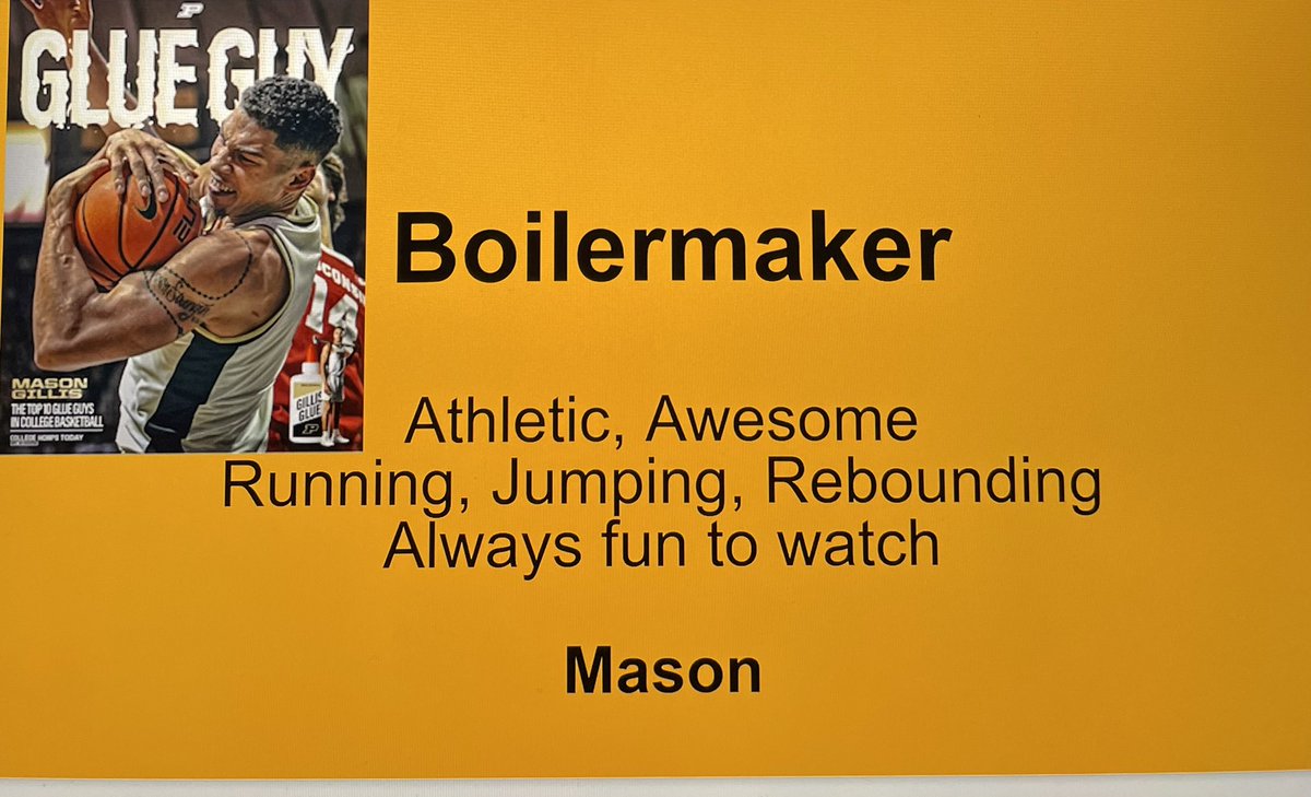 WithamBeth's tweet photo. @GillisMason @Kimmarie0224 @BoilerBall Mason…my 4th graders at BRV were writing Cinquain poems.  This is one we created together!  Love watching you play!  🖤💛 https://t.co/oTrIUvr5aD