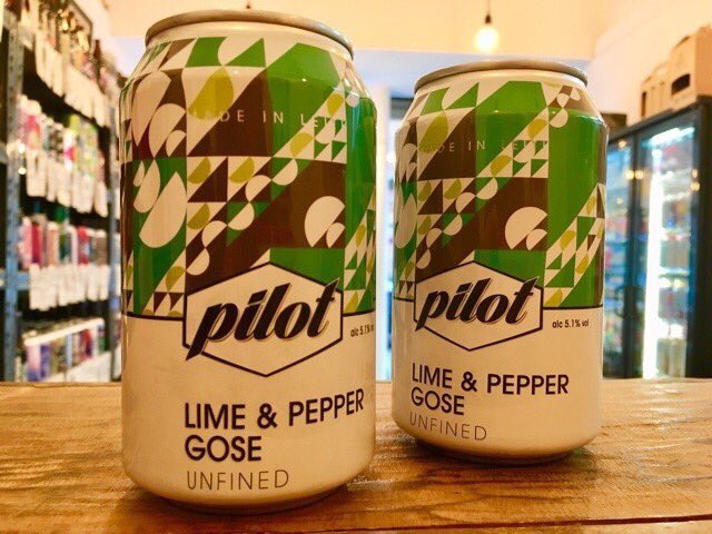 First beer sold today is Pilot’s Lime &amp; Pepper Gose - tangy and sour.

We are open today till 6pm. Mon doon!