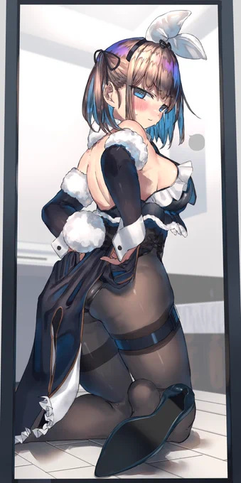「…これサイズあってる…?」 