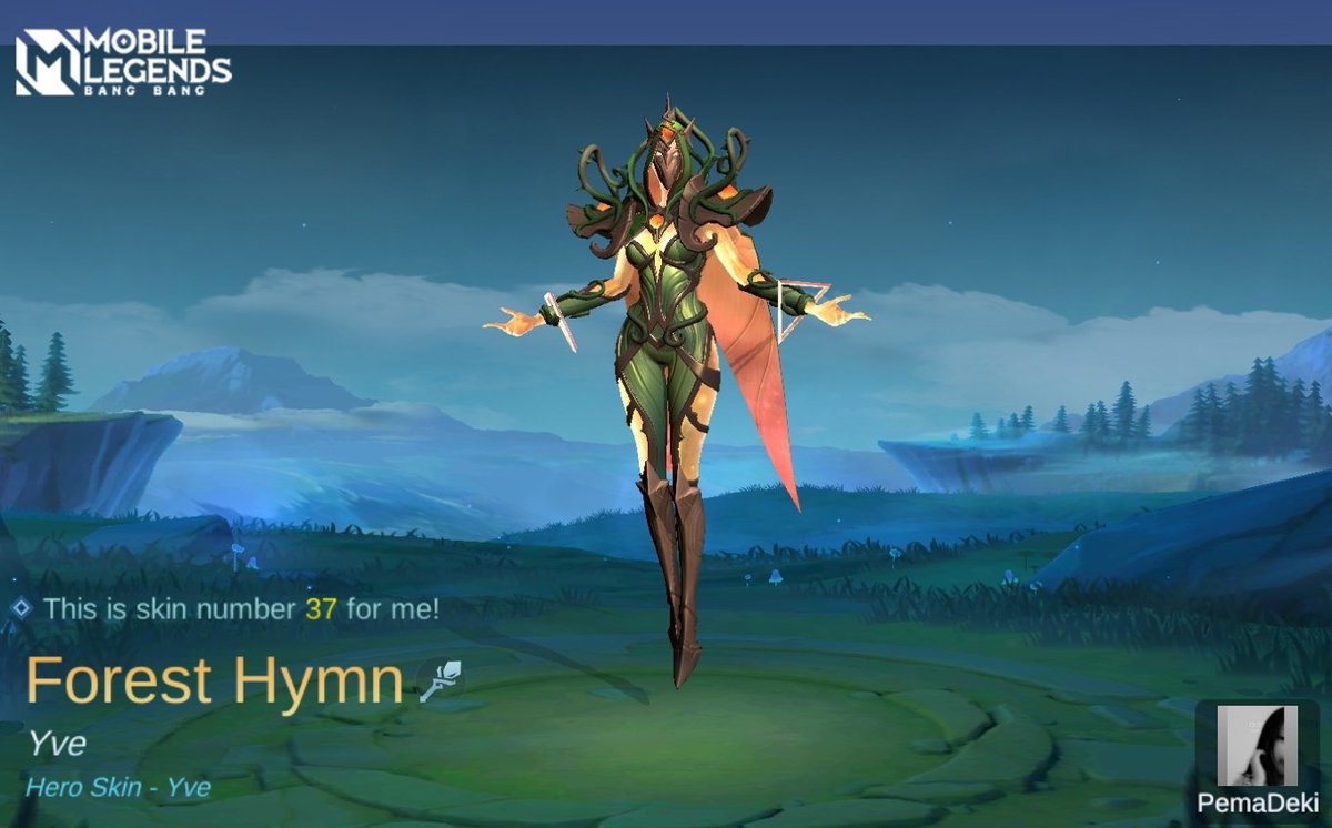 DekiYan16445730's tweet photo. I just obtained a new skin Forest Hymn in Mobile Legends: Bang Bang! Let's face off against the world's best MOBA players together! 
https://t.co/KxuUfbNUyY https://t.co/GwP0lljvCS