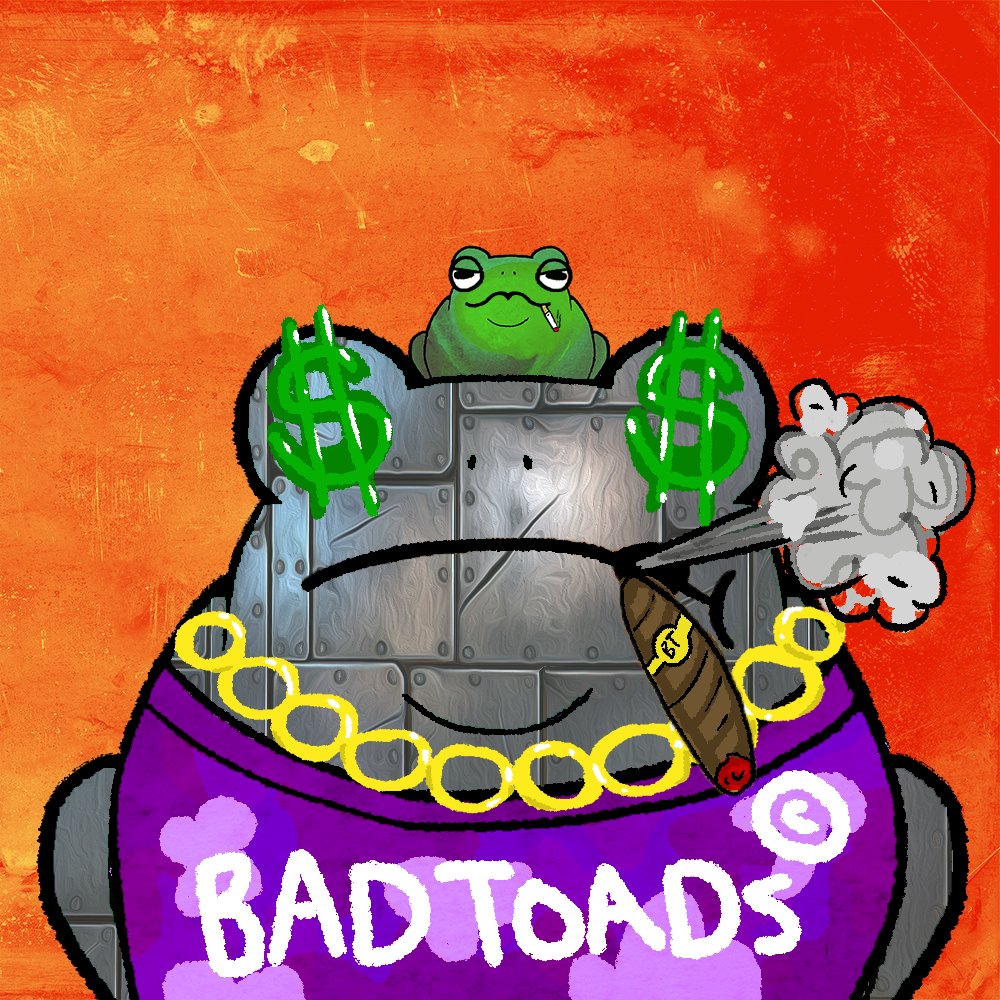 Bad_Toads's tweet photo. Good Morning #NFTlovers! 🍮☕🍵
Are you all active today? Enjoy the new week ahead! 📆📅
#NFT #NFTart #NFTartist #NFTCommmunity #NFTnetwork #NFTcollector #DigitalArt #Crypto #Saturdayvibes https://t.co/NpRIC8y3fx