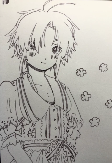 菊地真が清楚かわいいすぎていてもたってもいられなくて描いた 