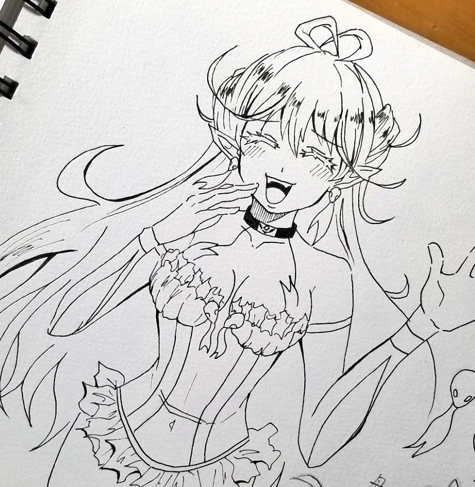 描いとらんので5億年前のイラストをあげる女。魔入間のオタクしてた時の+α 