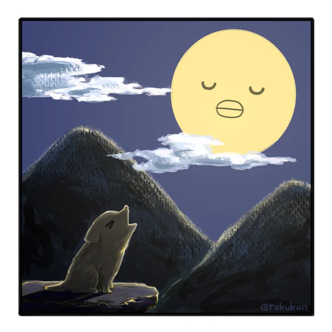 ゲマのコンポジットリリイベで夏川さんが言っていた「トオボエ」のイメージイラスト描いてみました
こいぬはシルエットなんだっけ・・・?ピンバッジに向く絵かどうかより自分の好みに走ってもうた🌝🐕
#コンポジット #夏川椎菜 