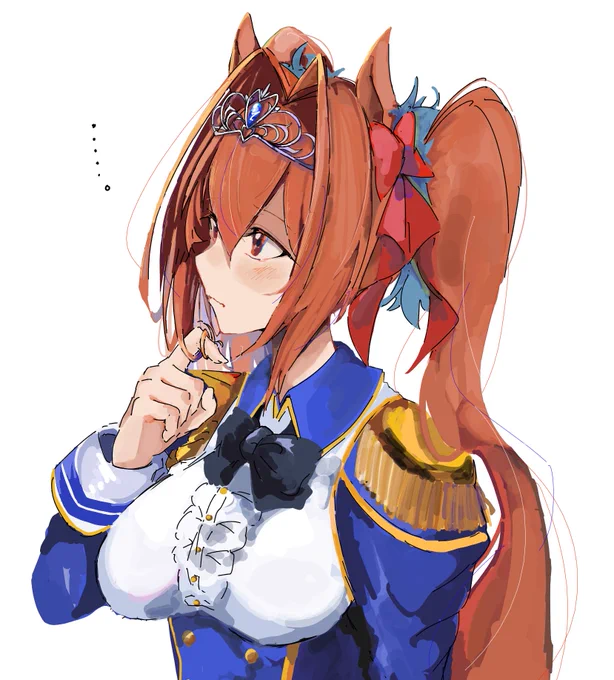 照れダスカ。。。
#ウマ娘 