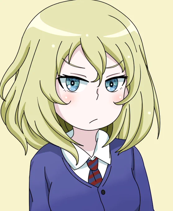 よく描いているシリーズの最近描いた顔。 
