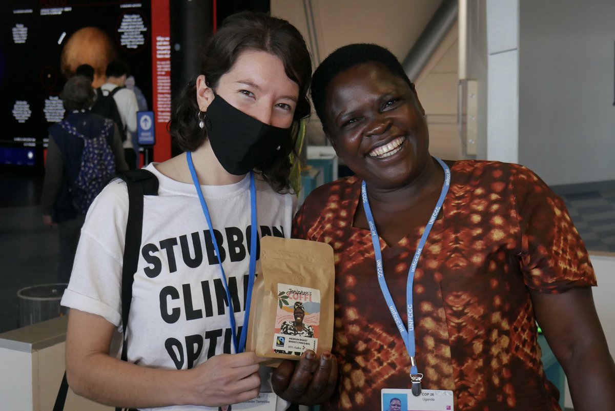 sophie_calon_'s tweet photo. I loved working on this episode of wonderful conversations, including with Jenipher – a coffee farmer I had the joy of meeting at COP26.

Welsh friends, look out for Jenipher's Coffi (making waves in Wales!) 🧡☕️ https://t.co/f7atSLCy0Y