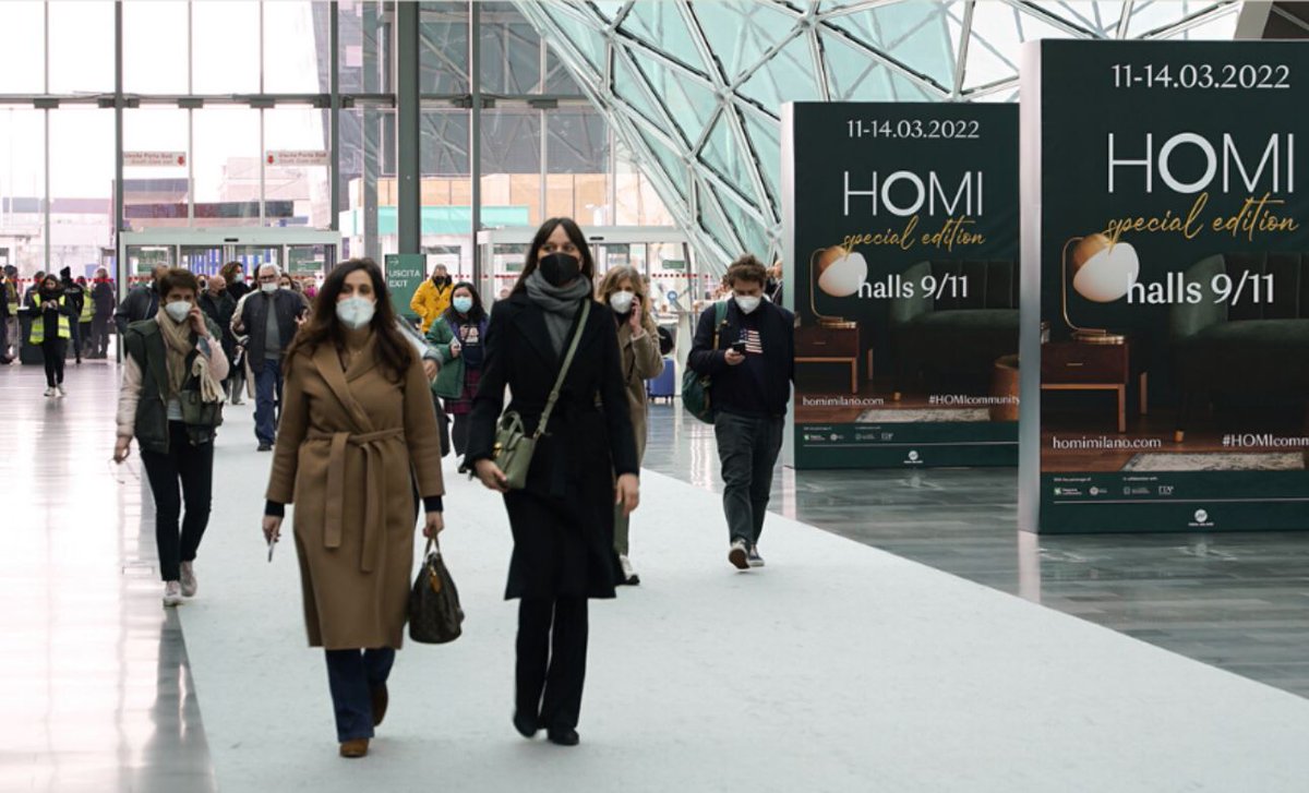 Stili, tendenze, progetti e novità del mondo dell’abitare. A #FieraMilano presenti a #HomiSpecialEdition 352 brand provenienti da 27 Paesi, il 40% dei quali esteri. Dal #11marzo al #14marzo @homimilano 

#HOMIcommunity #HOMI22 #HOMIfieramilano 
#Connect2025 #2022infiera