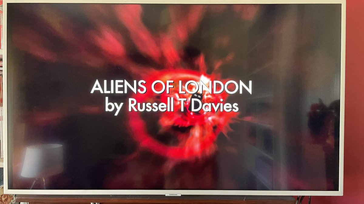 JR1991JR's tweet photo. Here we go! Doctor Who Aliens Of London.
Part two, World War Three, will follow later today.
The next poll will be a Classic Who poll, possibly up later this weekend #DoctorWho #AliensOfLondon https://t.co/4JLezFtpoi