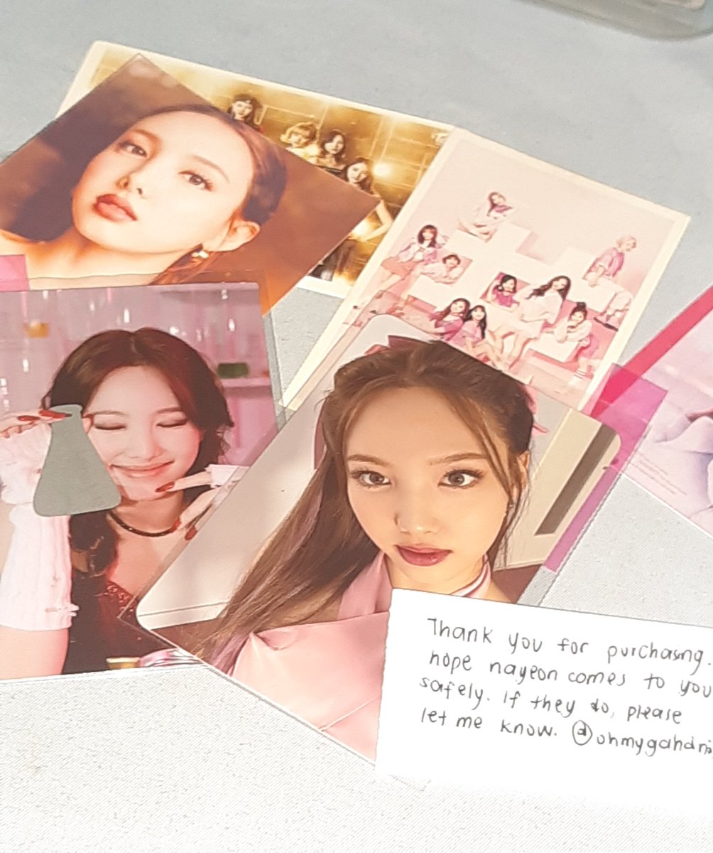chaeyeonaaaa's tweet photo. : ̗̀➛#sofia_mails 💌
༊* UMUWI SI NAYEON NGAYON ~
thank you so much @ohmygahdnis for the smooth transaction + secure packaging and letting me adopt them!! ANG DAMI NG FREEBIES AAAAA, THANK YOU SOOOO MUCH♡̷! https://t.co/zpJw2Phz6M
