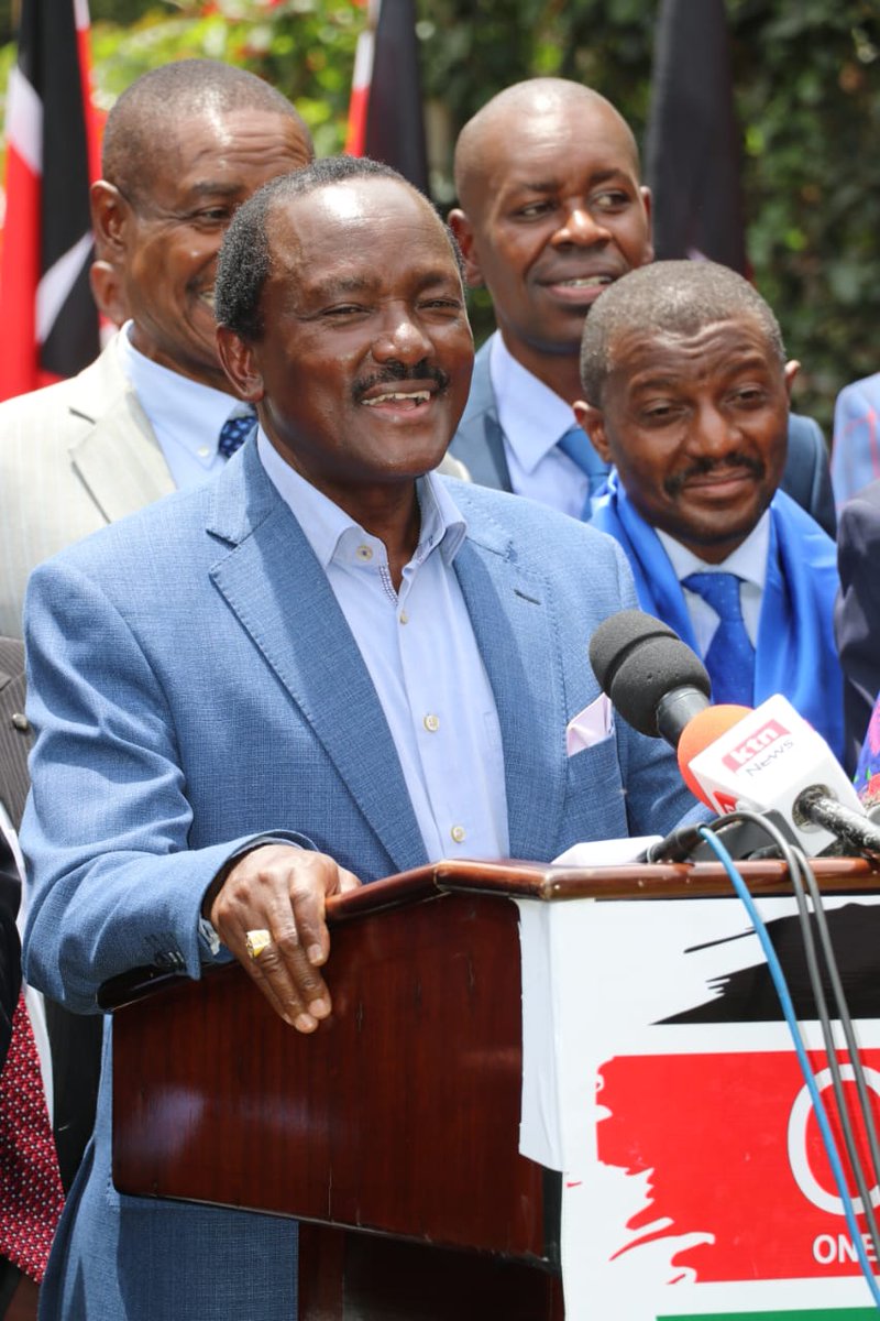KenyaWeWant_'s tweet photo. Breaking News: Former Vice President Hon. Kalonzo Musyoka has officially declared his SUPPORT for the RT.Hon.Raila Odinga presidency. 

KUDOS. 🥳🥳

Azimio La Umoja ❤. https://t.co/aSajhYFcZp