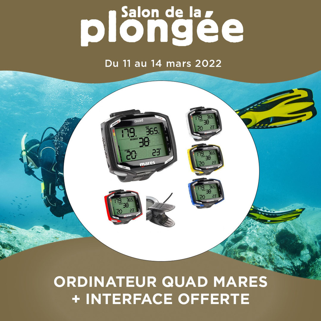 Cabesto's tweet photo. 💥 Le salon de la plongée continue ! 💥

Jusqu’au 14 mars, Cabesto vous propose une sélection d'articles en promotion pour tous les passionnés de la plongée. Aujourd’hui, il s’agit de l'ordinateur Quad Mares qui est en promotion ! 💻

Jusqu'à - 47 % de remise, en magasin CABEST… https://t.co/vMJeg4vqkV