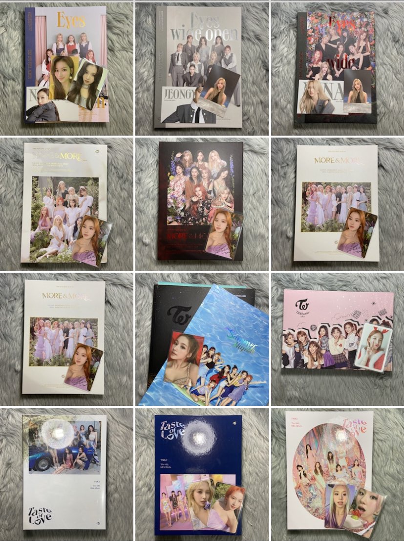 nyncart's tweet photo. 🥡⸝⸝ ic / interest check twice ph

⌗ twice album sets

— details below
— rcbyt
— condition &amp; bd of pcs below

🖇 wts nayeon jeongyeon momo sana mina dahyun chaeyoung tzuyu tsb signal ttg tcl1 devil denim ewo m&amp;m signed yoy tol fol sn p2 xmas https://t.co/U1i4eh6ekM