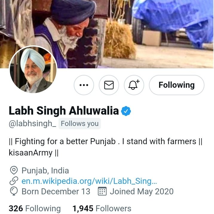 #nft #NFTCommunity #nfts #NFTCollection #charity

Today we wake up and notic that Labh Singh Ahluwalia has just been followed on Twitter
This is the kind of people we want to support
People who fight to improve the lives of others ... It is an honor for us <a href="/Labhsingh_/">Labh Singh Ahluwalia</a>
