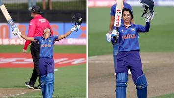 algo_desk's tweet photo. Stellar &amp; Flamboyant Perf
@mandhana_smriti @ImHarmanpreet 

Absolutely majestic.
Best partners off field &amp; on field.

NRR boosting perf by #IndianWomensCricket Team
Heartily Congrats &amp; Thanks.

#WomensWorldCup2022 #womenempowerment #JaiHind #jaibharat 🇮🇳🇮🇳🇮🇳 https://t.co/P4UPTljhgR