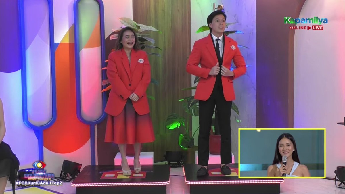 mcermoso's tweet photo. You really deserved it, Isabel and Nathan! The best kayo! Super happy with the results! Omggg!

Thank you taumbayan for voting for the right and the most deserving hms! Nakakaproud kayo!

#PBBKumuAdultTop2
#IsabelLaohoo | Isabel Laohoo
#NathanJuane | Nathan Juane https://t.co/keMuvI6Gvv