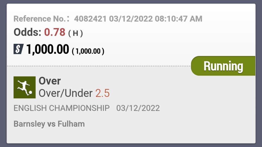 Mas_Wisnuuu's tweet photo. English Championship
Barnsley vs Fulham
Over 2.50 FT
Supported by #Stars77
Langsung klik link daftar di bawah ya π ππ https://t.co/tK673JPGG3 https://t.co/trH0trgJao