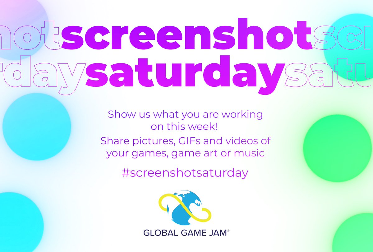 It's Saturday, folks! Please share pictures, GIFs and videos of your games, game art, music... whatever you've created! 💜

#ScreenshotSaturday #games #gamedev #indiedev