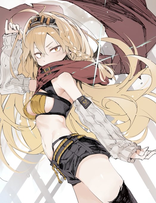 #絵柄が好みっていう人にフォローされたい 
ウチの看板娘アムネロさんです 