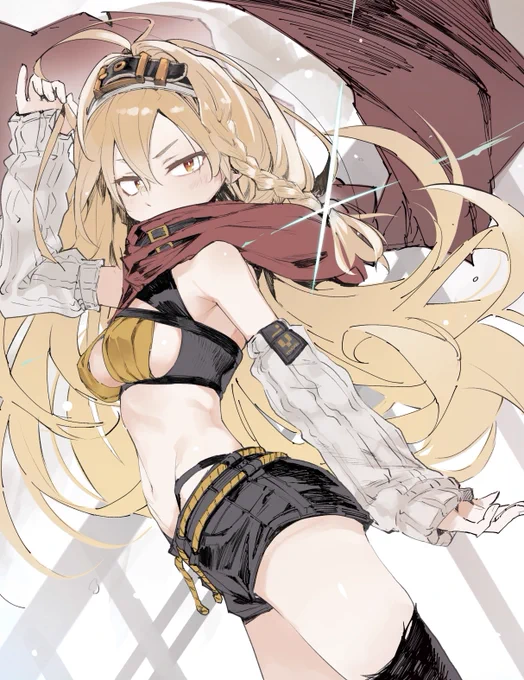 #絵柄が好みっていう人にフォローされたい 
ウチの看板娘アムネロさんです 