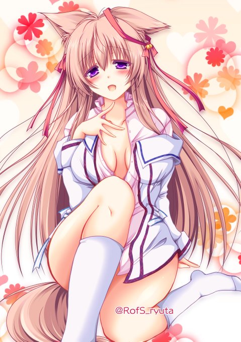 ケモ耳で髪がふわふわとか長いのが好きなのを描いてる物体です。
 #絵柄が好みっていう人にフォローされたい 