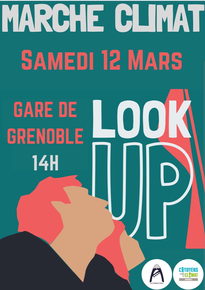 EnsembleGre38's tweet photo. Pour la justice climatique, pour la justice sociale, contre toutes les haines xénophobes et pour l'accueil inconditionnel de tou•te•s les réfugié•es, aujourd'hui à #Grenoble comme partout ailleurs : marchons !
#LookUp https://t.co/4O66KBALGU