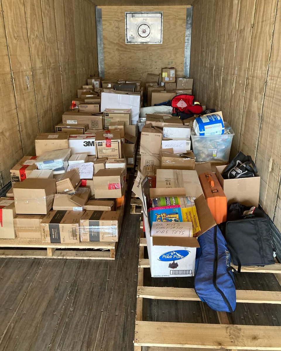 PhilCyr3's tweet photo. 1st half of the medical supplies doing Sent to Ukraine 🇺🇦
Great work team @BordersCanada https://t.co/tRHIQ5MuDX