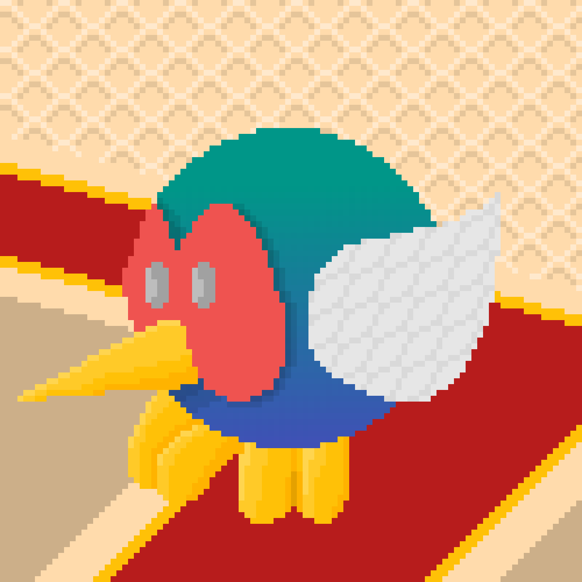CamDoesPixelart's tweet photo. Pokio from Super Mario Odyssey https://t.co/93NEzd0aig