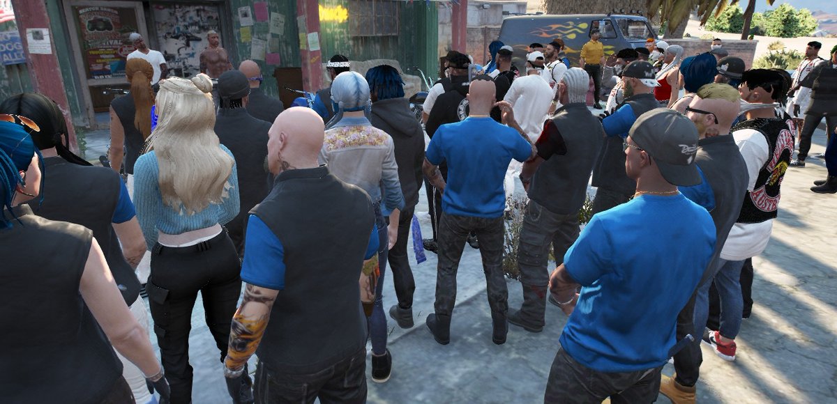 HHellfis's tweet photo. North Melbourne opens their new pub #GTAV #GTARP #FiveM #Outlaw #Motorcycleclub #GTABiker #SupportSmallStreamers #twitchstreamer #JimmyWilson #PRMC #PaleRidersMC #paleontop #worldwide #IconicRP https://t.co/7ICgXBslla