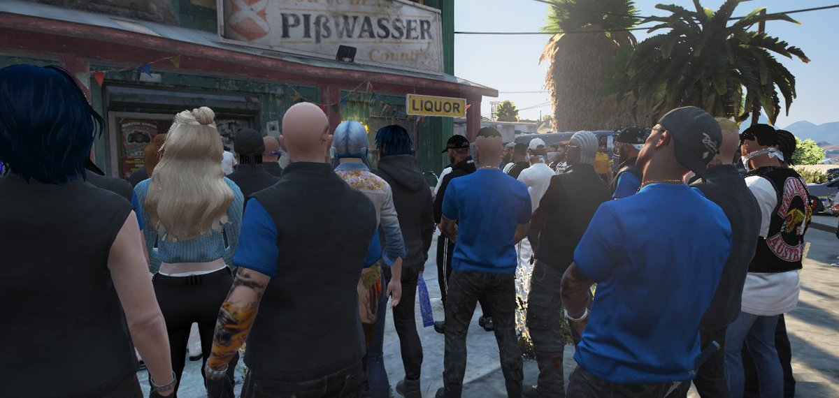HHellfis's tweet photo. North Melbourne opens their new pub #GTAV #GTARP #FiveM #Outlaw #Motorcycleclub #GTABiker #SupportSmallStreamers #twitchstreamer #JimmyWilson #PRMC #PaleRidersMC #paleontop #worldwide #IconicRP https://t.co/7ICgXBslla