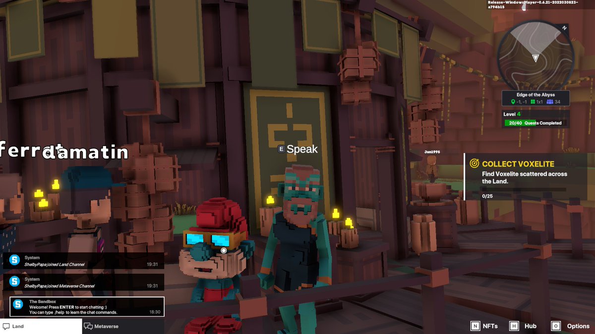 PS7________'s tweet photo. @TheSandboxGame I just participated in the daily #SandboxAlphaS2Contest for a chance to earn up to 1,000 $SAND! Starting March 11 - Find Papa Smurf. Check out my screenshot below! 👇 #SandboxAlphaS2 https://t.co/Z2o7twHgyF
