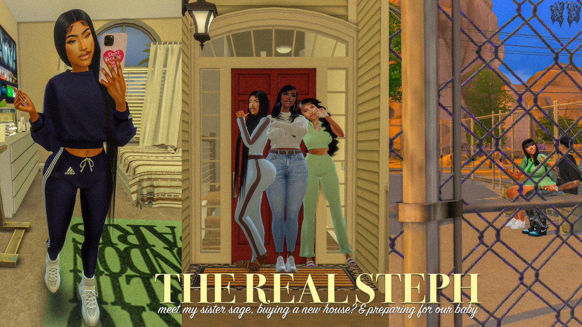PlaysReese's tweet photo. THE REAL STEPH | *NEW* SIMS 4 LP | Meet my sister Sage, Buying a new hou... https://t.co/1GCdHUeskS via @YouTube #simslp https://t.co/bFaZi7Xf5U