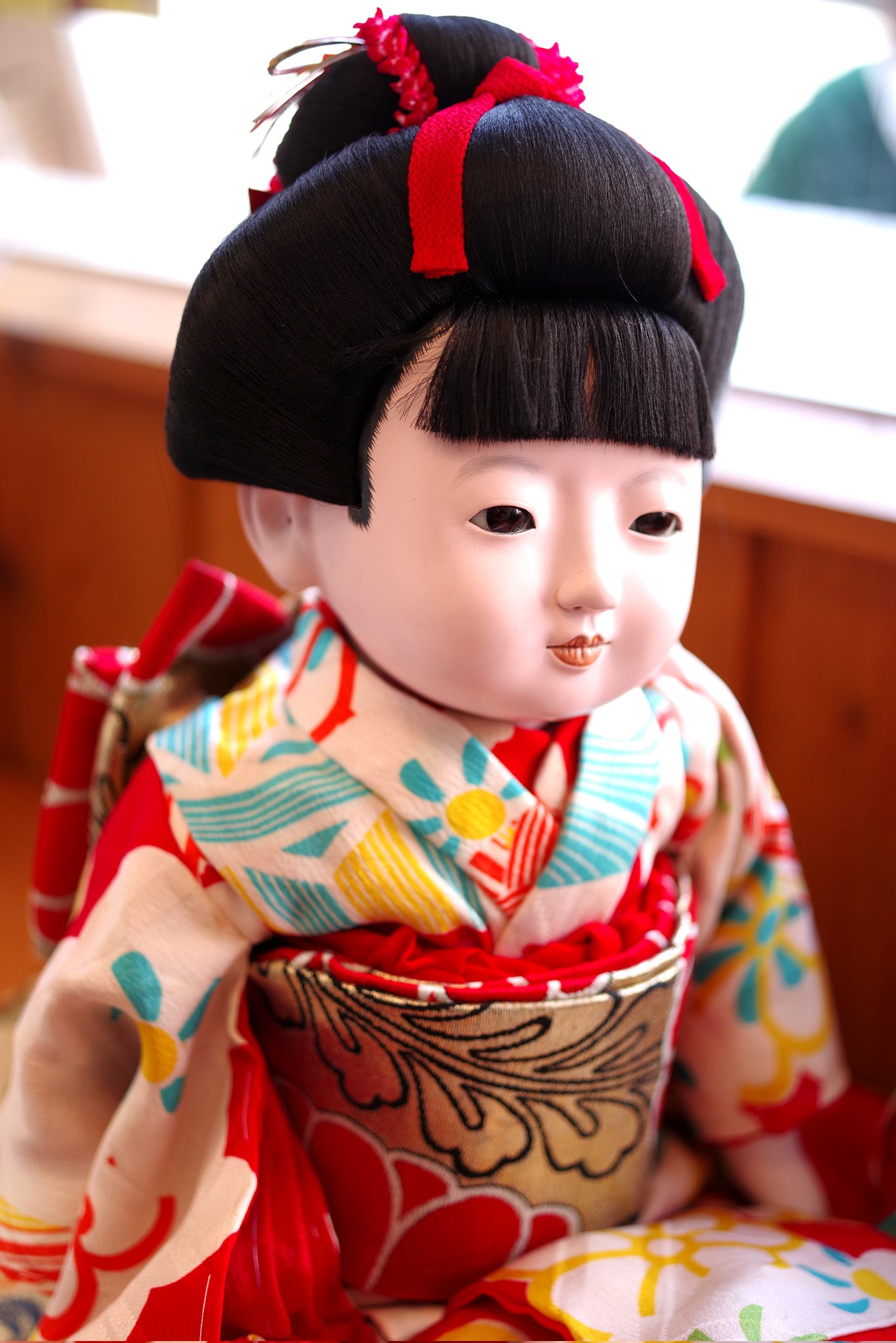 松乾斎東光作 市松人形 銀座かぶきや!