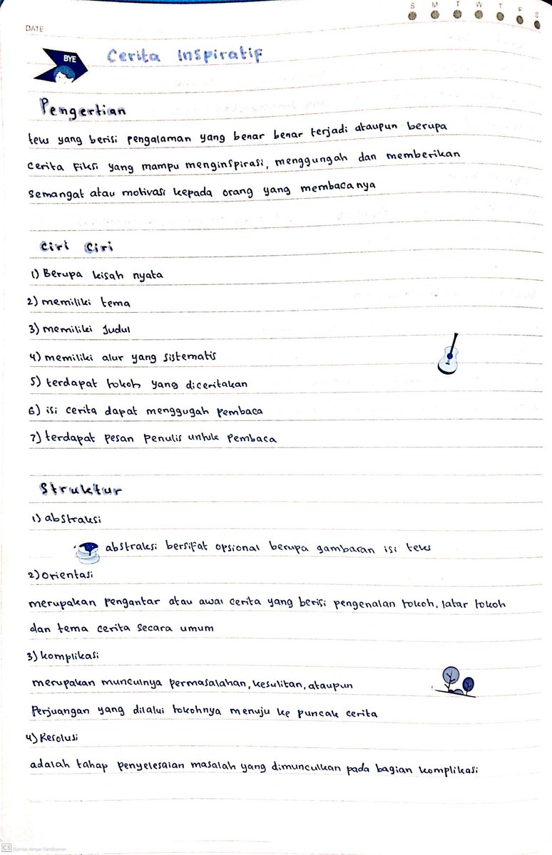 prettylovesse's tweet photo. catatan bahasa indonesia kelas 9 semester 2
lanjutan/tambahan materi tentang
[cerita inspiratif] https://t.co/U8AheGmbun