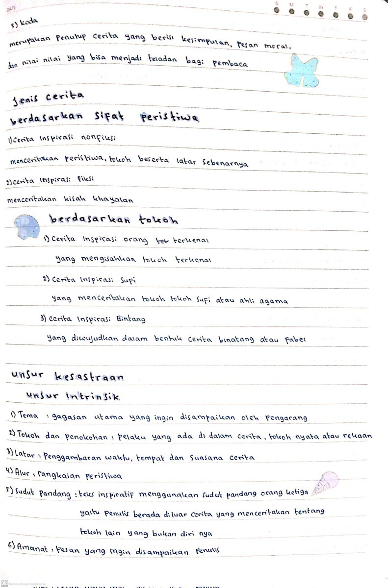 prettylovesse's tweet photo. catatan bahasa indonesia kelas 9 semester 2
lanjutan/tambahan materi tentang
[cerita inspiratif] https://t.co/U8AheGmbun