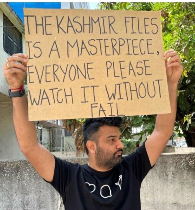 debashis_bapun's tweet photo. #KashmirFiles #KashmirFiles
#KashmiriHindus #TheKashmirFiles
Biggest and the reality of what happened in Kashmir and how much tolerant we Hindus are. Everyone should watch this to get aware of the fact that what terrorism and brutality has been done by those Islamic jihadis. https://t.co/jwN7QW83bc