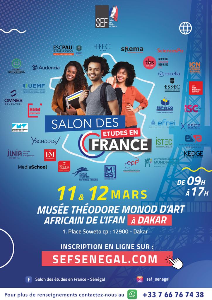 C'est la deuxième journée du Salon des #Etudes en #France à Dakar 🇸🇳 ! 
Il n'est pas trop tard pour venir découvrir les formations #postbac et les #Master de <a href="/SKEMA_BS/">SKEMA Business School</a>.
Nous sommes présents jusque 17h!