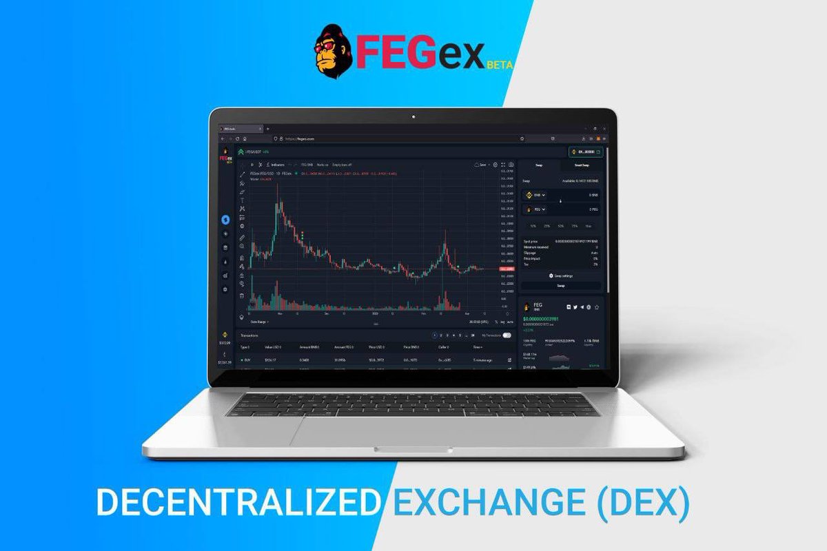 Next100XGEMS's tweet photo. 🦍#FEGtoken launches a new face to https://t.co/m2I2nLY8aj today🦍

🚨#NEWUI In 9hrs

⚡️With a sleek &amp; professional new look it's a perfect blend of function and simplicity⚡️

1️⃣ Trader 2️⃣ Investor
3️⃣ Dev      4️⃣ Everyone 

#FEGex 
#FEG #FEGexBeta #BSC #ERC20 https://t.co/DREeHVd0N3