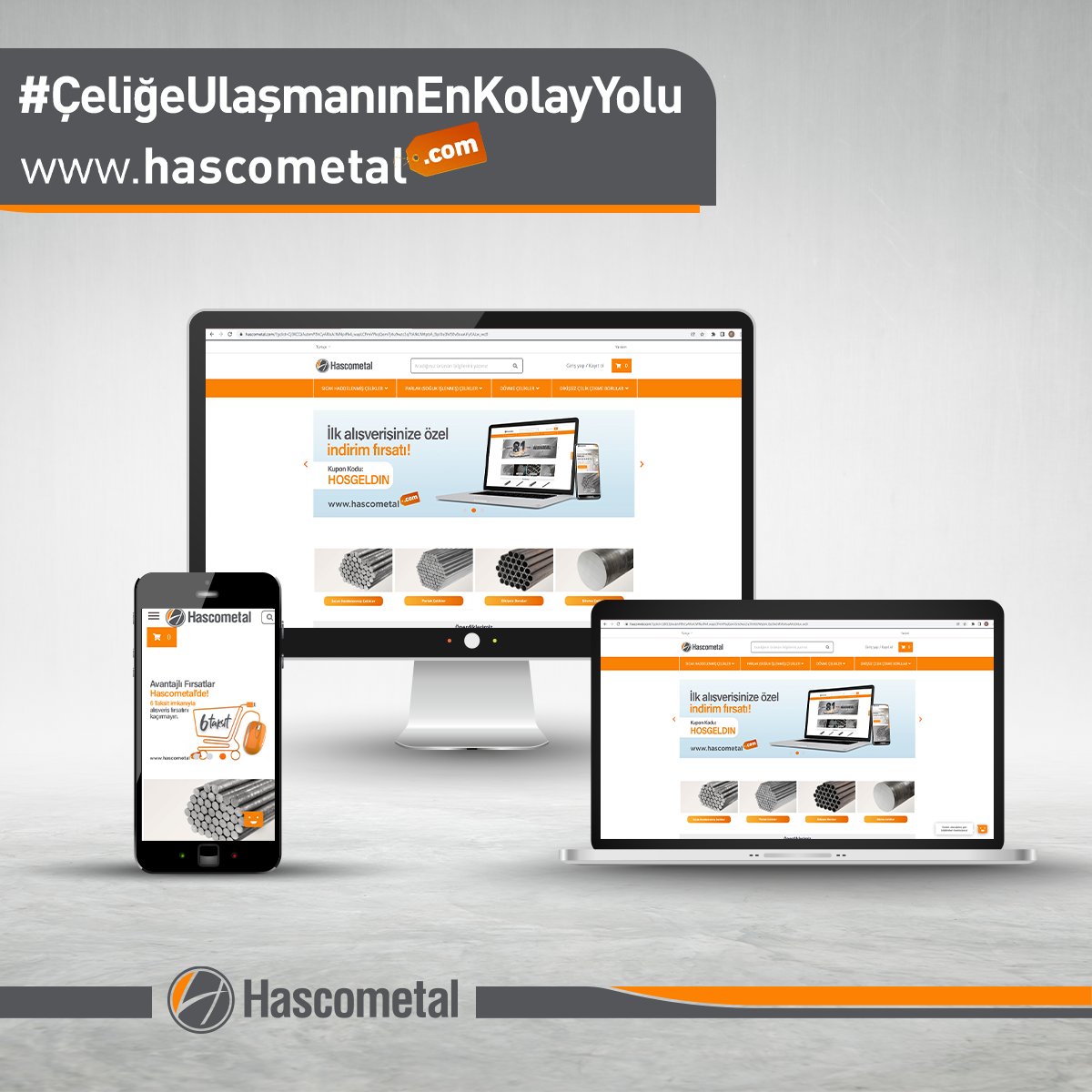 hascometal's tweet photo. Hascometal kalitesini deneyimlemek ve fırsatlardan haberdar olmak için takipte kalın!

#ÇeliğeUlaşmanınEnKolayYolu  #Hascometal  #Çelik #Çeliküretimi https://t.co/TKCoVsDesO