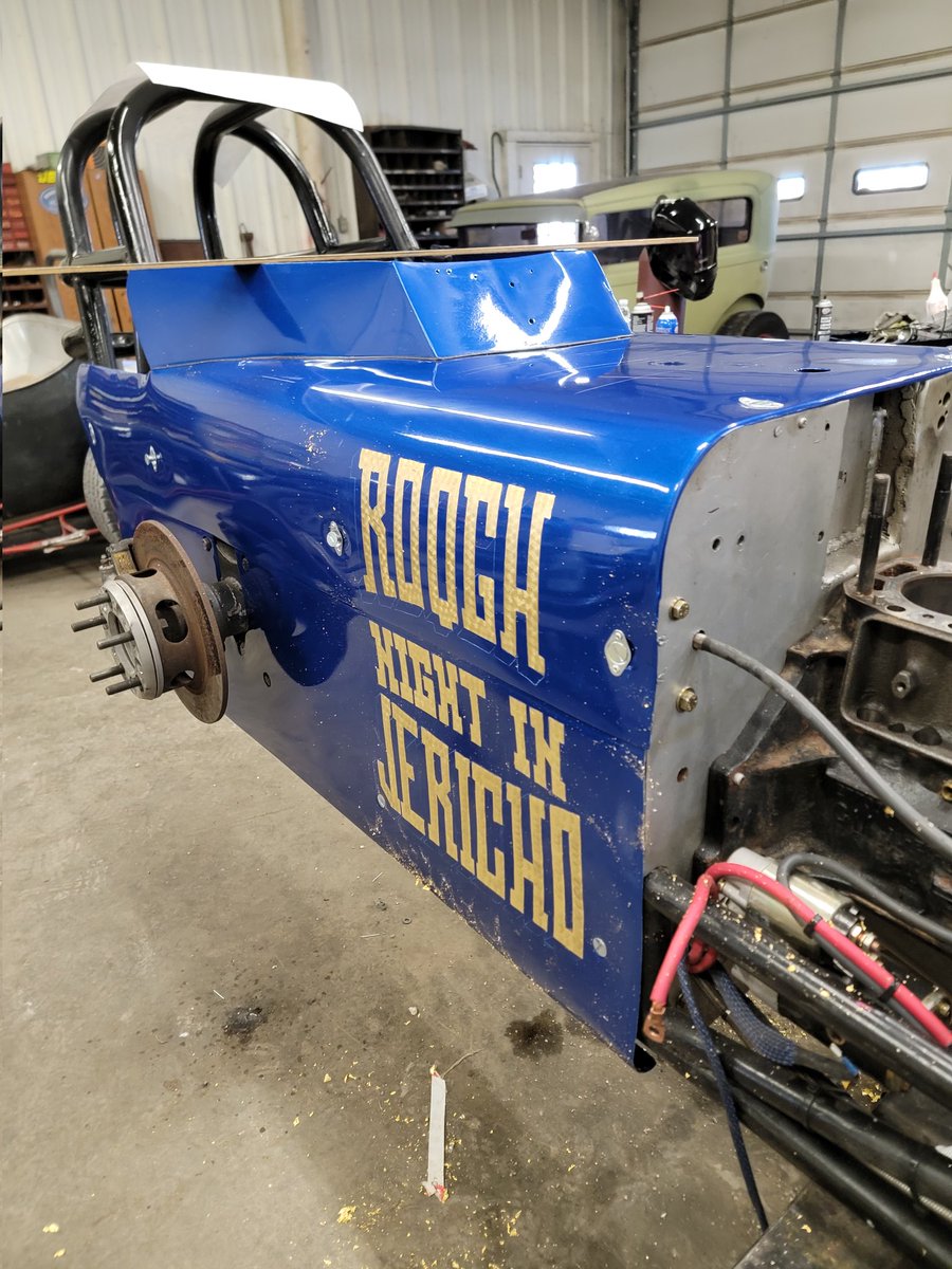 marioncofarmer's tweet photo. So this is getting finished today.
That's hand lettered gold leaf That's is engine turned finished.There's more to get done And there's an inside joke to the name.
#roughnightinjericho #buzzingthirddozen #e85 #ilikedumbshit https://t.co/zksmxvzuhE