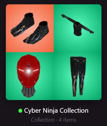Fr1skyBumbleBee's tweet photo. 🔥DCL Wearables Giveaway🔥 

🥷1 x Cyber Ninja Set
🏆3 x Winners 

To enter:
✅ Follow @Fr1skyBumbleBee 
✅♻️Retweet +💚 Like 
✅ Tag 5 friends 

⏰ 72 hrs! Good luck! 🥷🔥
#NFTGiveaway #nftcollector #Metaverse #CyberNinjaCollection

https://t.co/atJJcnKeSl https://t.co/agSpO0IKCH