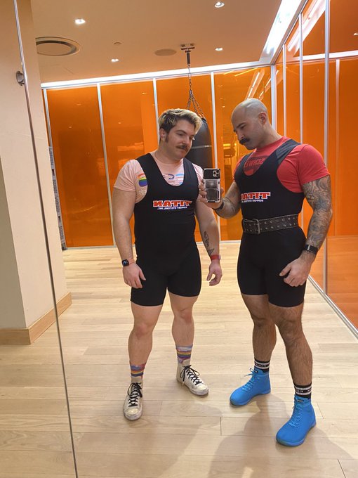 Prep for our powerlifting competition https://t.co/91kzqpInSG