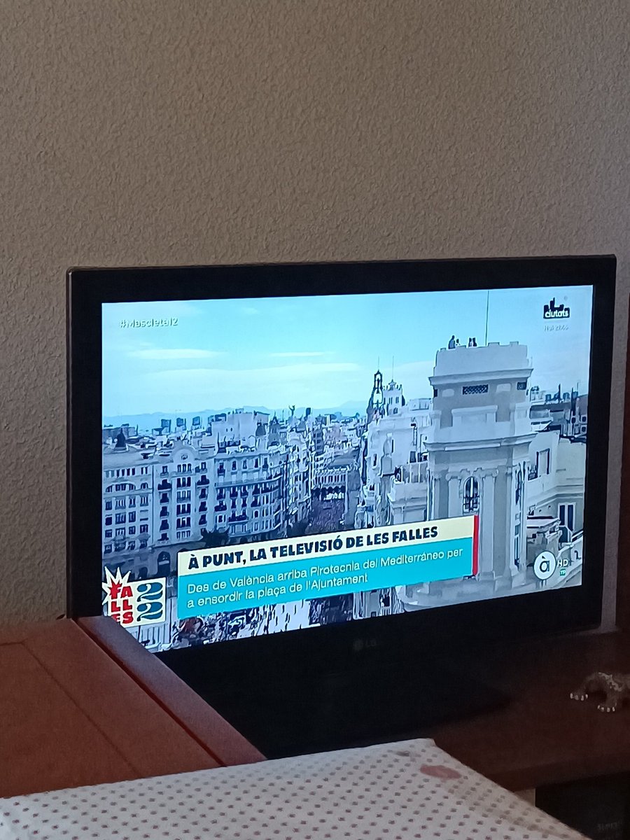 Viendo #mascleta12 desde Coslada Madrid con mi marido alborayense feliz
