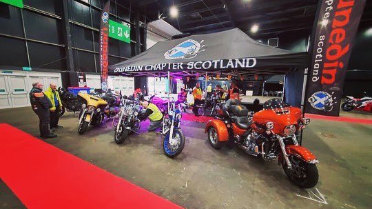 DunedinChapter's tweet image. Come see the Dunedin Crew at the Scottish Motorcycle Show, it’s finally arrived after COVID restrictions and is on this Saturday &amp;amp; Sunday. Lots to see and you’ll find everything a motorcycle enthusiast could ever want at the Royal Highland Centre, Edinburgh.